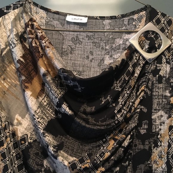 Laura  Patterned Top - Picture 2 of 2